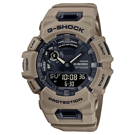 Casio Tactical G-Shock Move Analog-Digital Step-Tracker Watch, Tan, One Size, GBA900UU-5A