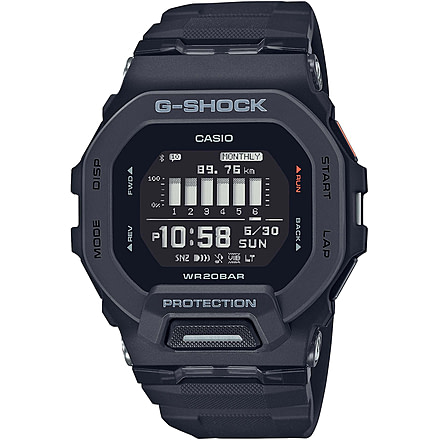 Casio Tactical G-Shock Move Step Tracker Watches, Black, GBD200-1