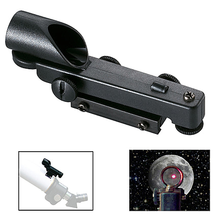 Cassini Low Profile Electronic Mars Eye Red Dot Finder, Black MEL