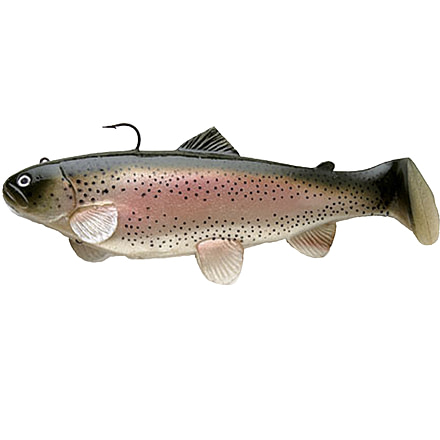 Castiac Boot Tail Swim Bait 4in, Trout, SBT4R