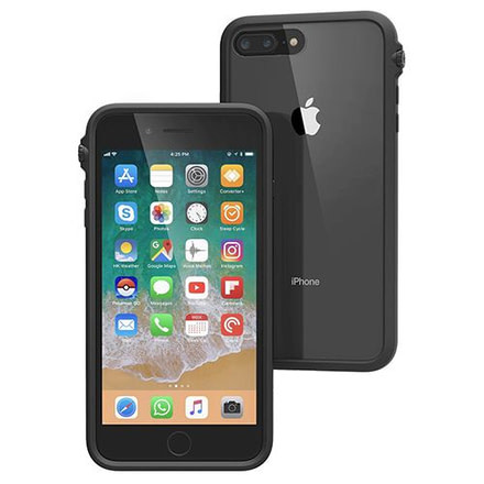Catalyst iPhone 8 Plus Impact Case, Stealth Black, Stealth Black, CAT-02358