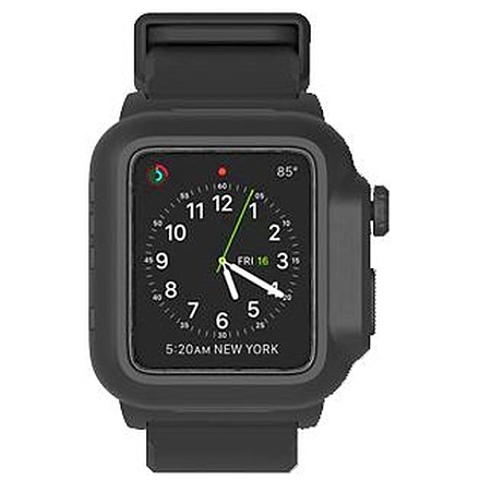 Catalyst Waterproof Apple Watch Series 1 Case, 42mm, Black, Stealth Black, CAT-IWATBLK