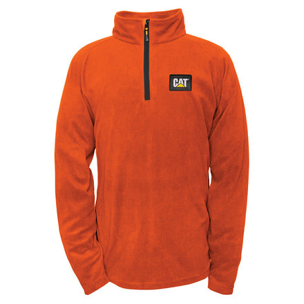 Caterpillar Concord Fleece Pullover, Adobe Orange, Large 1310031-10102-L