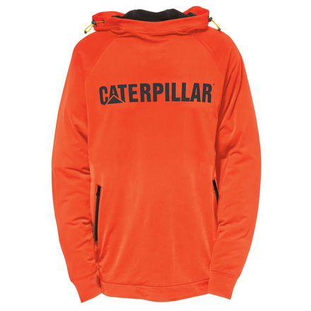 Caterpillar Contour Pullover Sweatshirt, Adobe Orange, Medium 1910007-10102-M