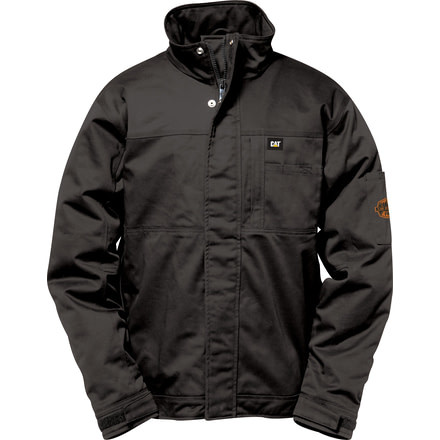 Caterpillar Flame Resistant Heavy Weight Insulated Jacket, FR Black, Large 1310012-95G-L