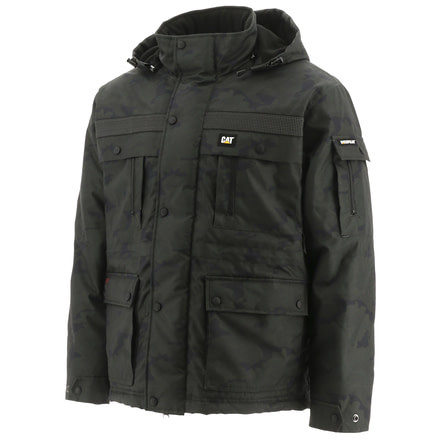 Caterpillar Heavy Insulated Parka - Men's, Night Camo, Small, W11432-11790-S