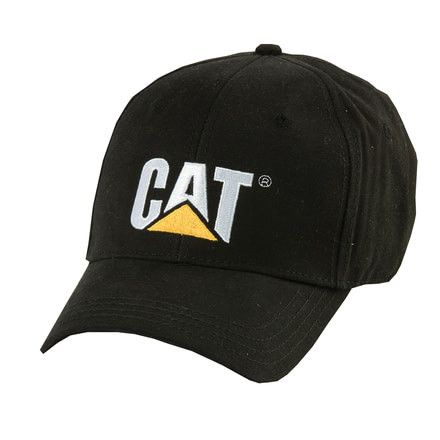 Caterpillar Trademark Cap, Black, One Size W01791-016-OS