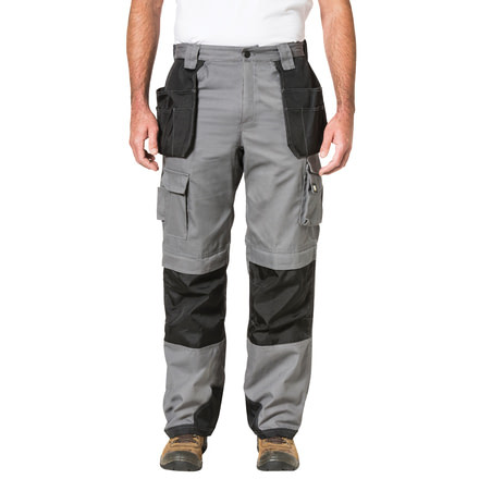 Caterpillar Trademark Work Pant, Grey-Black, 42/32 C172-079-42/32