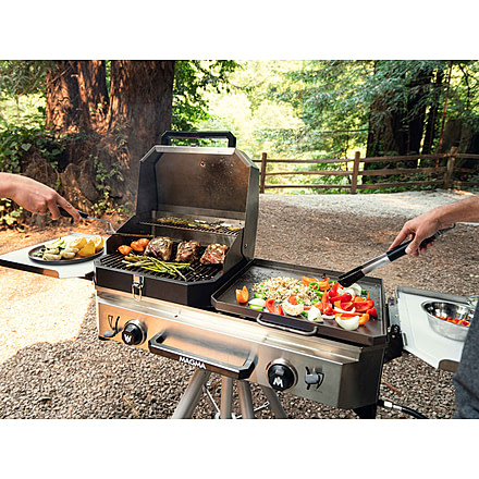 Magma Crossover Double Burner w/ Grill, Griddle, Plancha Pizza, Top Bundle, Multi, One Size, CO10-115