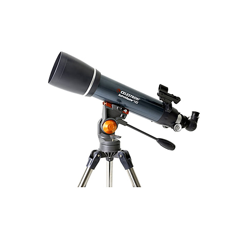 Celestron AstroMaster 102AZ Telescope, 4in, f/6.5, 241x, 8.75in Tube 22065