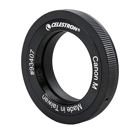 Celestron Canon M Mount T-Ring, Black, 93407