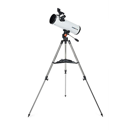 Celestron Cometron 114AZ Telescope, White 21079