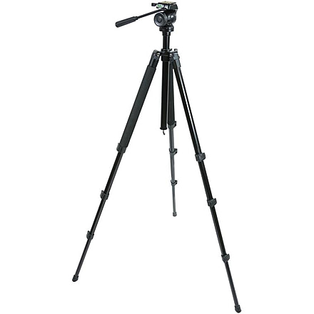 Celestron TrailSeeker Fluid Pan Tripod, Black 82050
