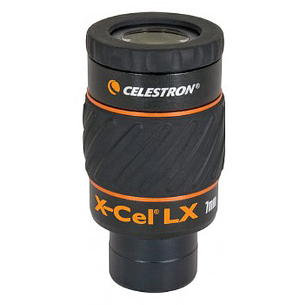 Celestron XCel LX Series 1.25in Eyepiece, 7mm - 93422 