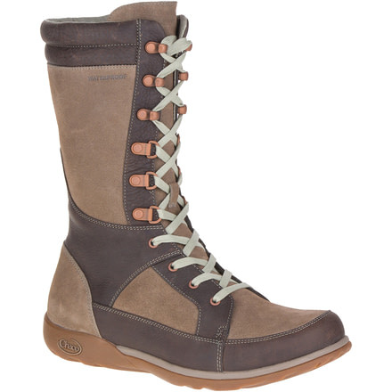 Chaco Lodge Waterproof Casual Boot - Women's-Fossil-Medium-9.5