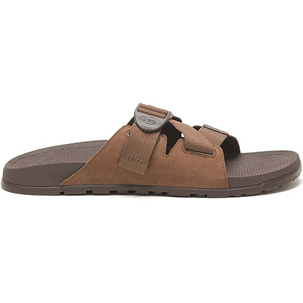 Chaco Lowdown Leather Slide - Mens, Otter, 8, JCH108659-M-8