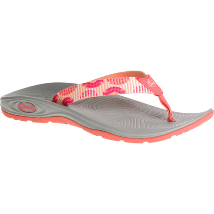 Chaco ZVolv Flip Sandal - Women's-Bars Rouge-Medium-12