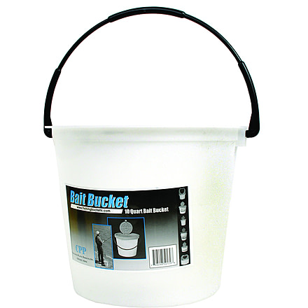 Challenge Plastics 1 Piece Baot Bucket with Lid, 10Qt, 50179