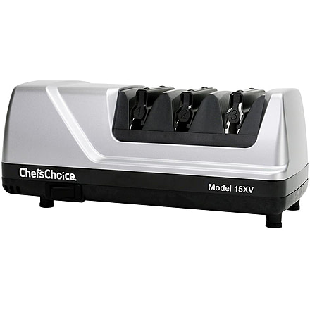 Chef's Choice 15 Trizor XV Edgeselect Sharpener, Brushed Metal, 12 x 6.25 x 6, 0101508