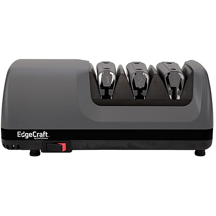 Chef's Choice Chef's Choice Model 323 Electric Knife Sharpener, 2-Stage 20-Degree Dizor, Gray, Gift Box, 0323000, Gray, 2 Stage, 0323000