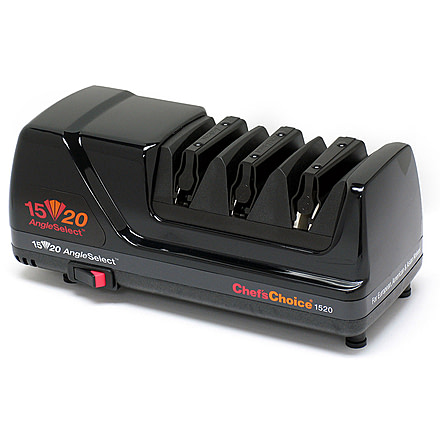 Chef's Choice Diamond Hone AngleSelect 1520 Knife Sharpener, Black, 0115201