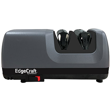 Chef's Choice EdgeCraft Model E1520 Electric Knife Sharpener, 2-Stage 15/20-Degree Dizor, SHE152GY11, Charcoal Grey, 2 Stage, SHE152GY11