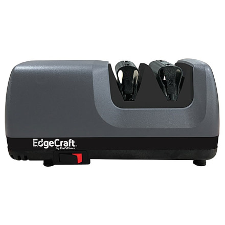 Chef's Choice EdgeCraft Model E317 Electric Knife Sharpener, 2-Stage 20-Degree Dizor, SHE317GY11, Charcoal Grey, 2 Stage, SHE317GY11