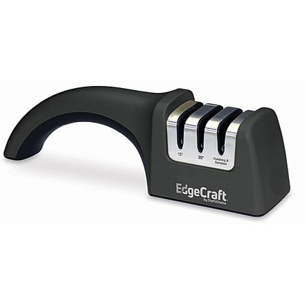 Chef's Choice EdgeCraft Model E4635 Knife Sharpener, 2-Stage 15/20-Degree Dizor, SHE635GY12, Charcoal Grey, 2 Stage, SHE635GY12