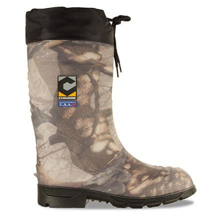 Chinook Footwear Badaxe Soft Toe  Boots - Mens, Camo, 14 3500-230-14