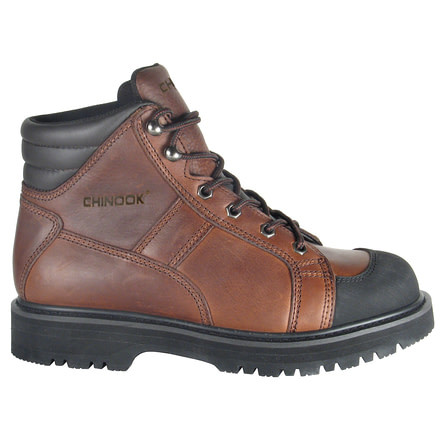 Chinook Footwear Contractor 6in Heaight Boots - Mens, Brown, 10 8443-6-10