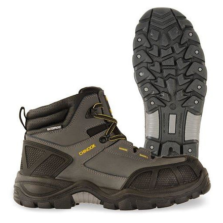 Chinook Footwear Mantis Waterproof Boots - Mens, Gray, 10, 6645-001-10