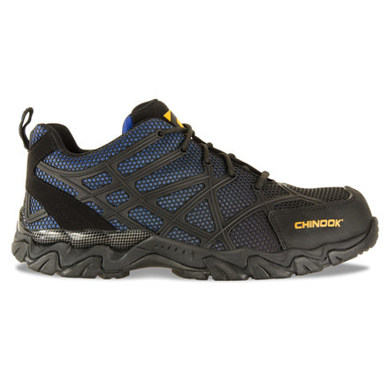 Chinook Footwear Spider Safety Toe Shoes - Mens, Black, 11.5 6340-001-11.5