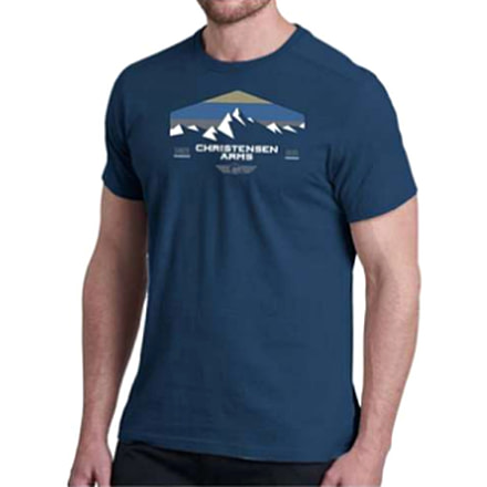 Christensen Arms Mountain Gradient SS Tee - Mens, Deep Navy, 3X, 730-CA058-40-00-404-07