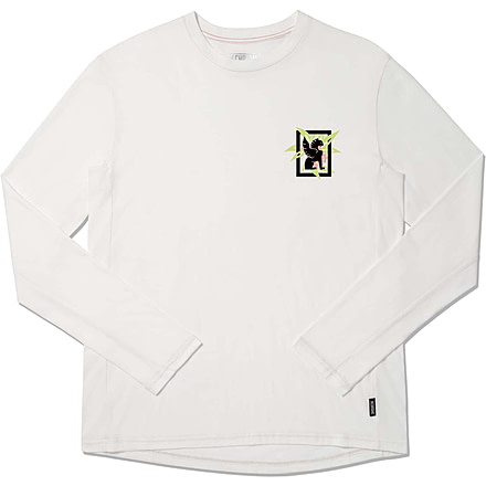Chrome Industries Cheyenne Sawyer Long Sleeve Tee Mens Fit B827AF96, White, SM, AP-502-WT-NA-SM