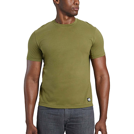 Chrome Industries Chrome Issued Short Sleeve Tee Mens Fit 36201C41, Olive Branch, XXL, AP-487-OLBR-NA-XXL