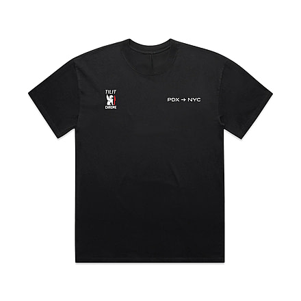 Chrome Industries x TILIT Commuter T-Shirt - Men's, Black, 2XL, AP-527-BK-NA-XXL