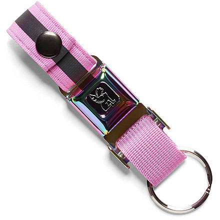 Chrome Industries Mini Buckle Keychain B4B10A54, Rainbow Reflective, AC-103-RBRF-NA-NA