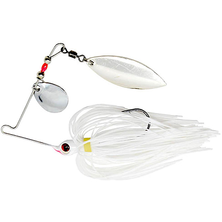 CHUBBS Min-Spin, 3/16oz, Tandem, White, YCS316D-WH