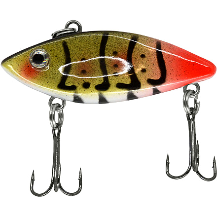 CHUBBS Panfish Rattle Shad, 1 1/2in, 5/32 oz, #12 Hook, Firetail Craw, YPRS-003