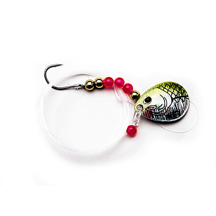 CHUBBS Walleye Rig, 1 Hook, 60in Length, Alewife, YSC3-AW