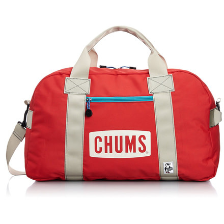 Chums Eco Logo Boston Bag-Hibiscus Red