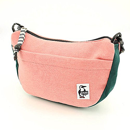 Chums Mini Banana Shoulder Sweat Nylon-Heather Coral/Ivy