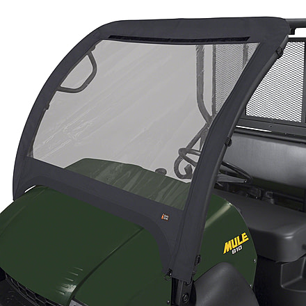 Classic Accessories UTV Front Windshield, Kawasaki Mule 600 and 610 4008161