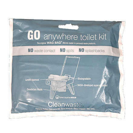 Cleanwaste Go Anywhere Toilet Kit