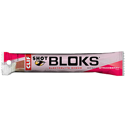 Clif Shot Blok Strawberry Energy Chews-18 Pack