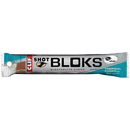 Clif Shot Blok Tropical Punch Energy Chews-18 Pack