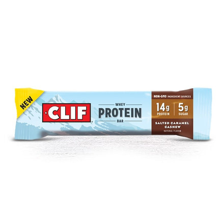 Clif Clif Whey Protein Bars - Salted Caramel Cashew Bar 164002