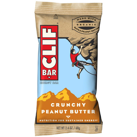 Clif Crunchy Peanut Butter Bar-12 Pack