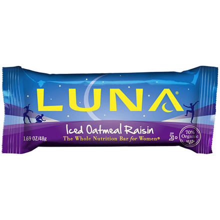 Clif Luna Iced Oatmeal Raisin Bar-15 Bars