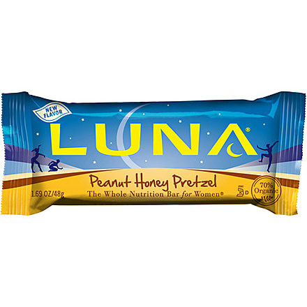 Clif Luna Peanut Honey Pretzel Bar-15 Bars